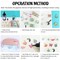 Crystal Clear Hard UV Resin Upgraded Formula Ultraviolet Fast Curing for Jewelry Making Craft Decoration, Hard Transparent Glue Solar Cure Sunlight Activated Resin (500g)